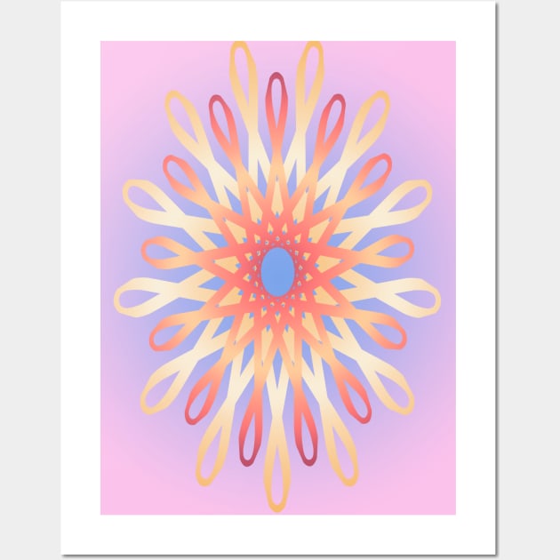 Flower Pinky Wall Art by Shop Ovov